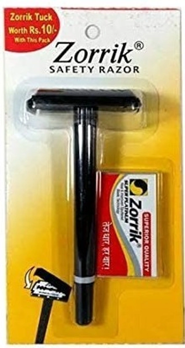 Super Max Zorrik Razor Double Blade Razor, 1 pcs