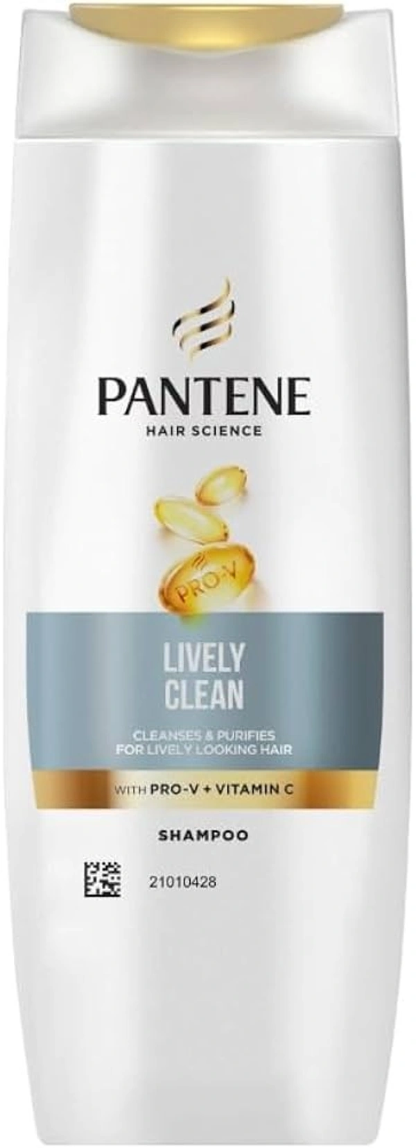 Pantene ProV Lively Clean Shampoo, 90ml