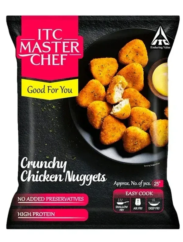 ITC Master Chef Crunchy Chicken Nuggets, 450g