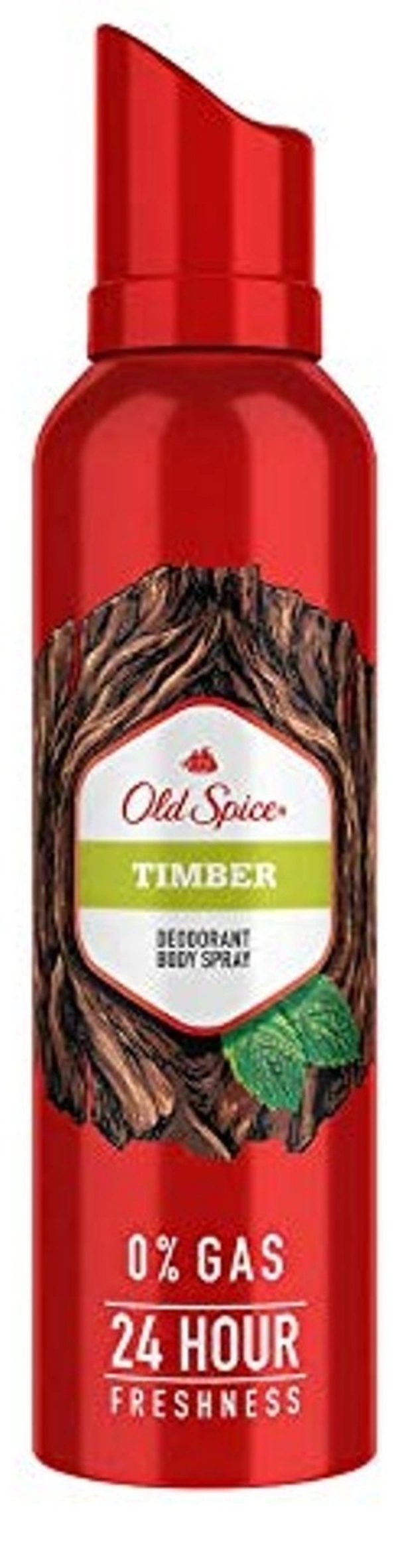Old Spice Deodorant Body Spray Timber, 140ml