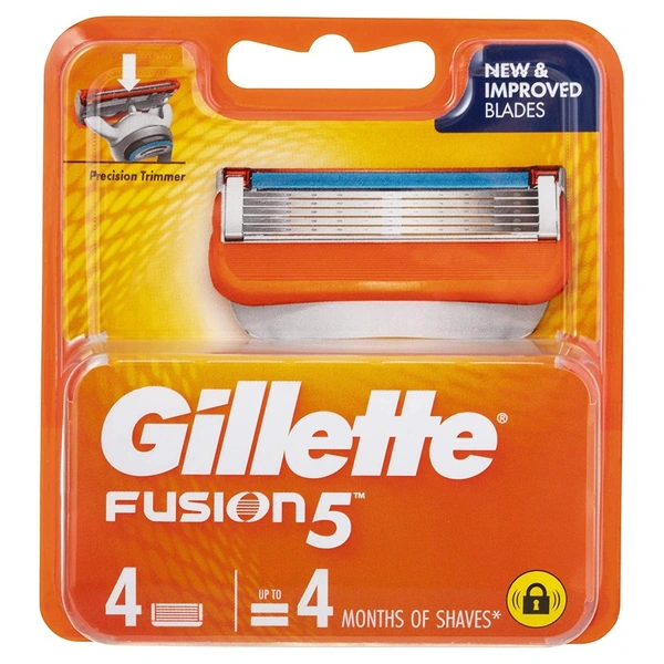 Gillette Fusion Power Cart 4s 1 Cartridge Fusion Power Cart 4's, 4 pcs