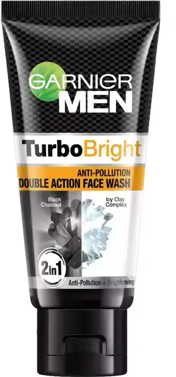 Garnier Men Power White Double Action Facewash, 60g