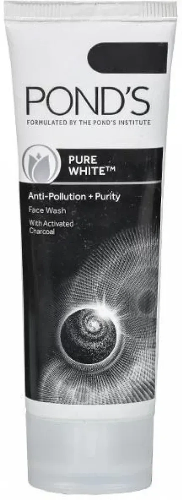 Pond's Pure White Anti Pollution+ Purity Face Wash, 50g