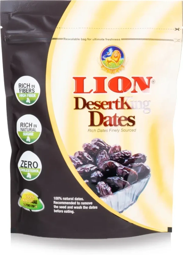Lion Desert King Dates Pouch, 500g