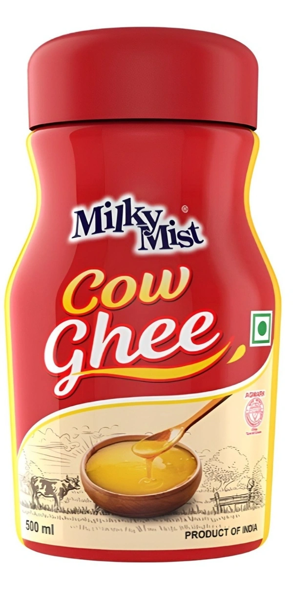 Milky Mist Cow Ghee Jar, 500ml