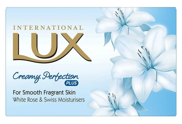 Lux Creamy Perfection For Smooth Fragrant Skin Bathing Soap, 125g
