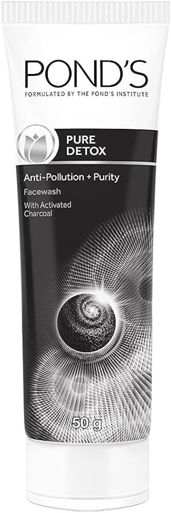 Pond's Pure White Anti Pollution Face Wash, 50g