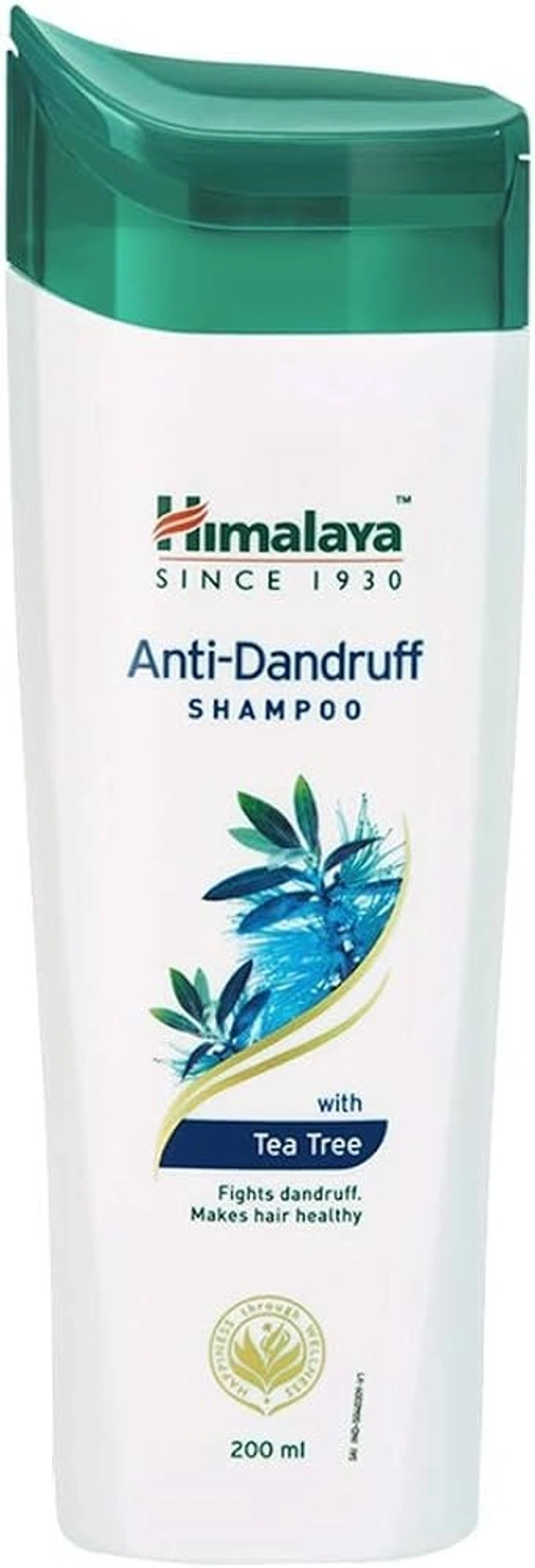 Himalaya Antidandruff Shampoo With Tea Tree Free Soap , 200ml