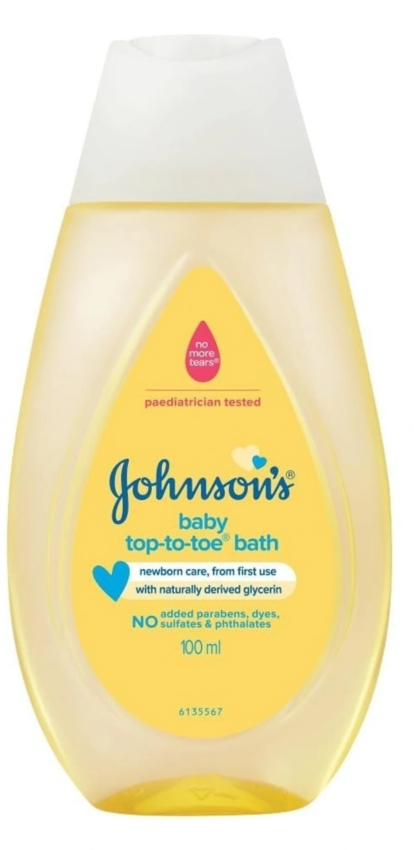 Johnson's Baby Top To Toe Bath, 100ml