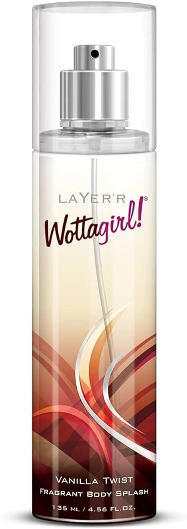 Layer'R Wottagirl Vanilla Twist Fragrant Body Splash, 135ml