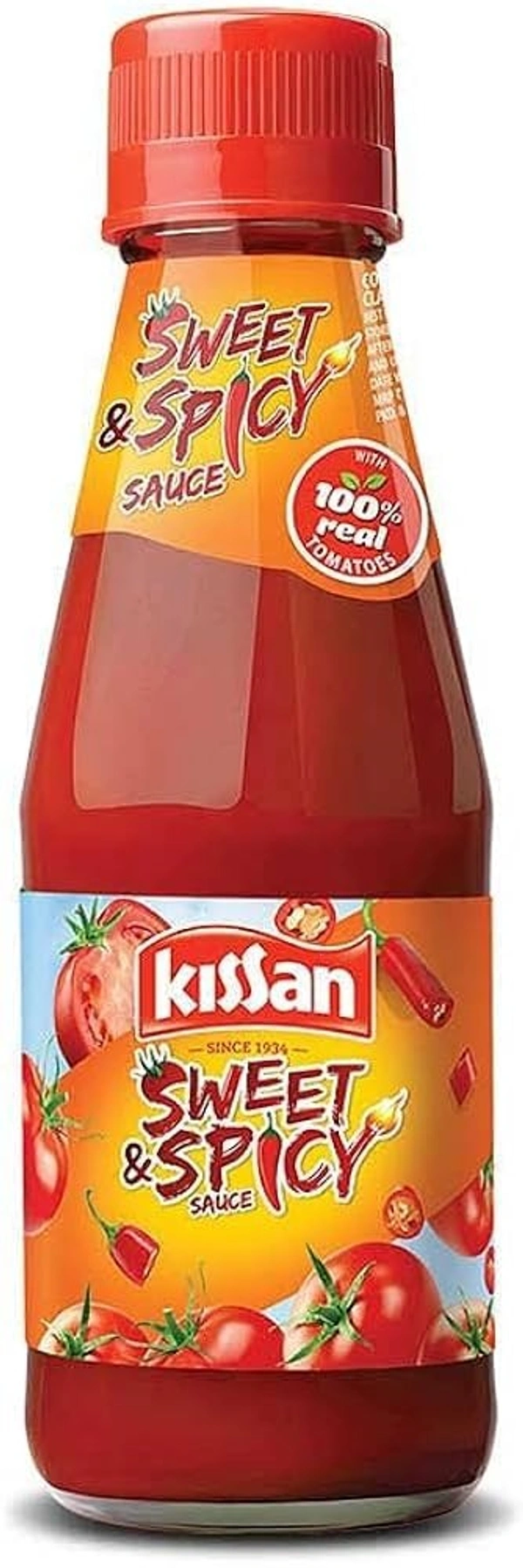 Kissan Twist Sweet and Spicy Sauce, 1 kg
