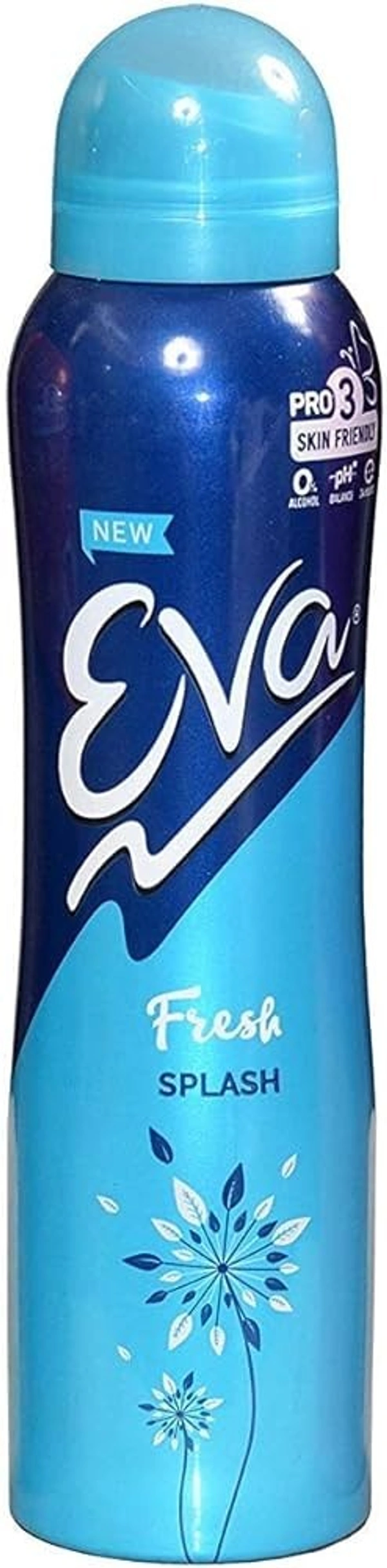 Eva Fresh Splash Deodorant Spray, 125ml