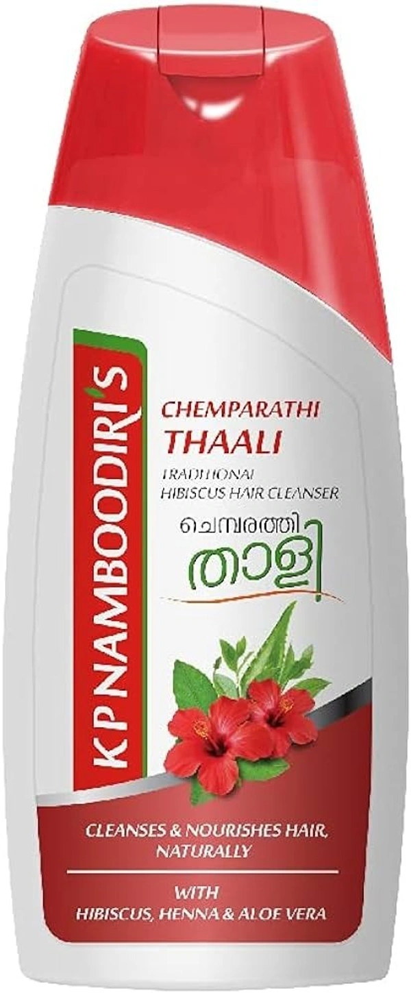 KP Namboodiris Chembarathi Thaali With Hibiscus Henna& Aloe Vera Bottle, 200ml