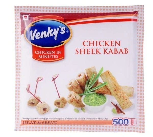Venkey's Chicken Sheek Kabab, 500g