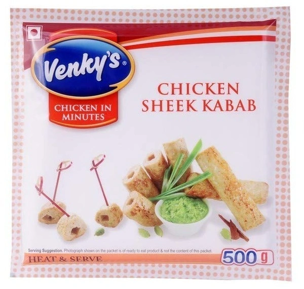 Venkey's Chicken Sheek Kabab, 250g