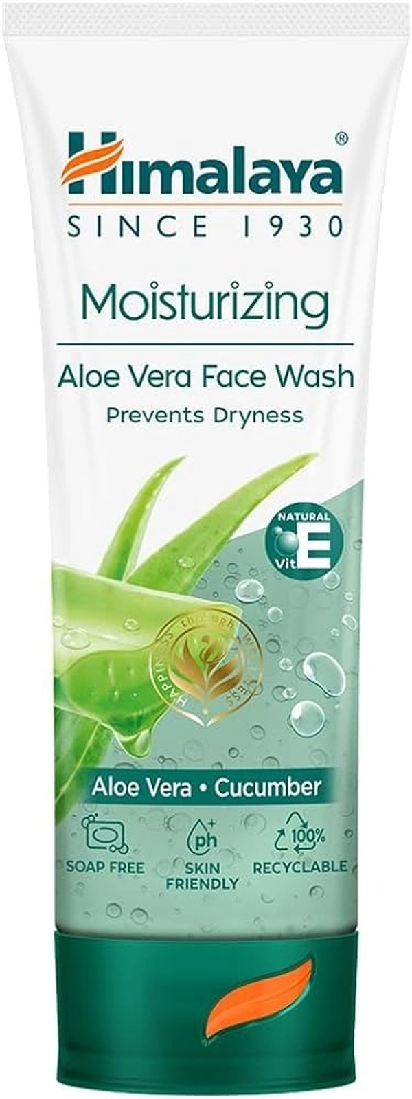 Himalaya Alove Vera Face Wash, 50ml