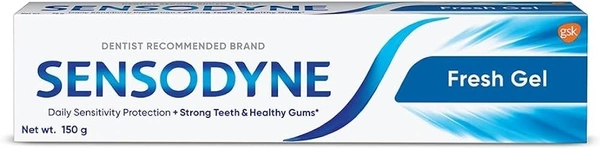 Sensodyne Toothpaste Fresh Gel Fluoride, 150g