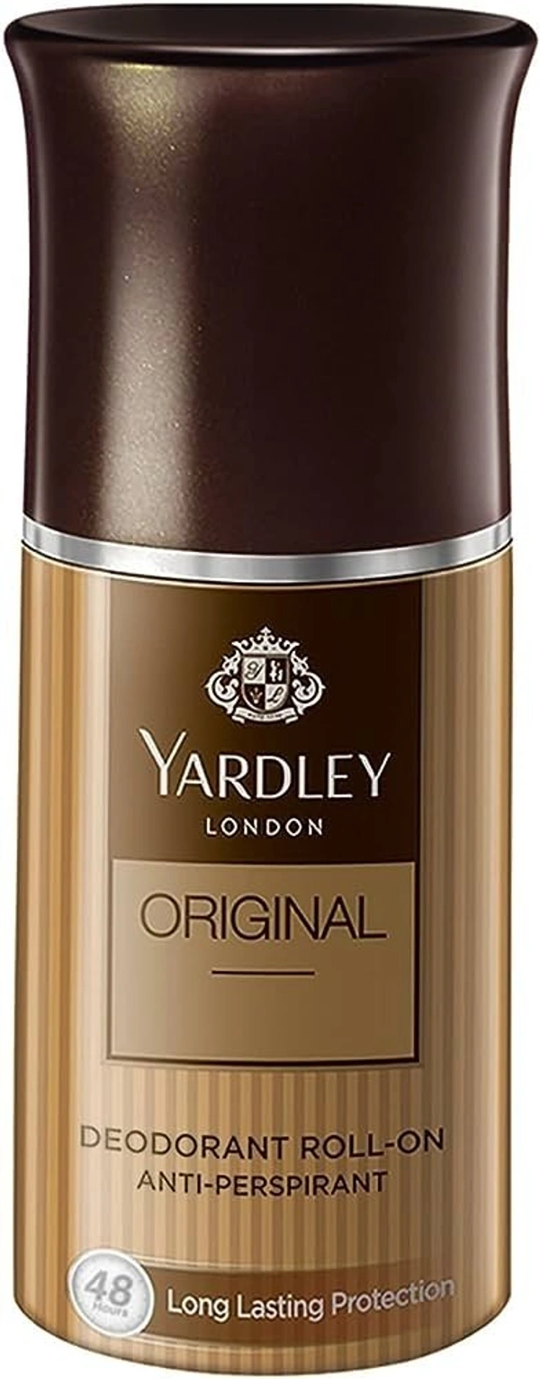 Yardley London Original Deodorant Roll On For Men, 50ml