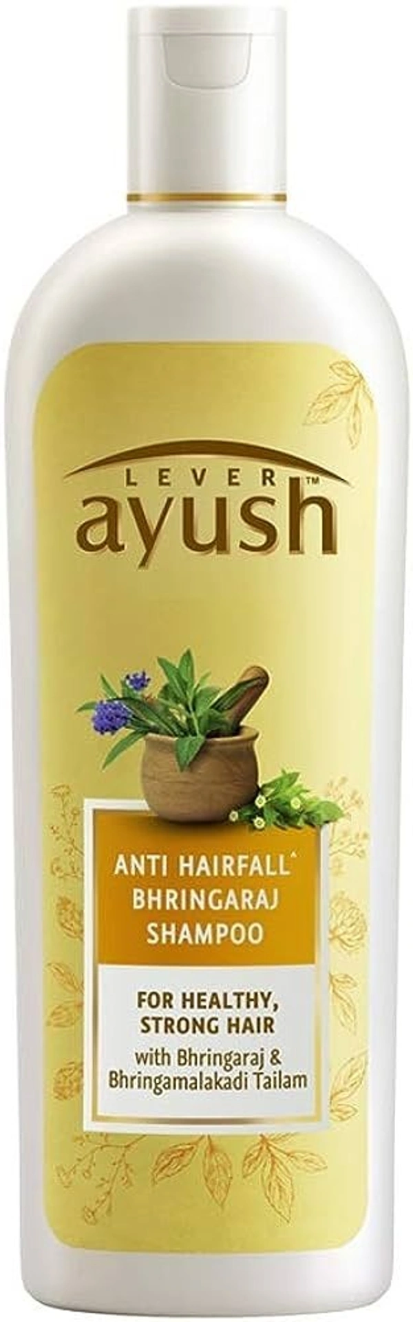 Lever Ayush Anti Hairfall Bringaraj Shampoo, 330ml
