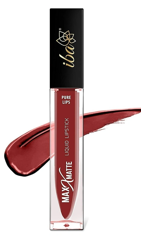 Iba Maxx Matte Liquid Lipstick Fearless Red, 6.8ml