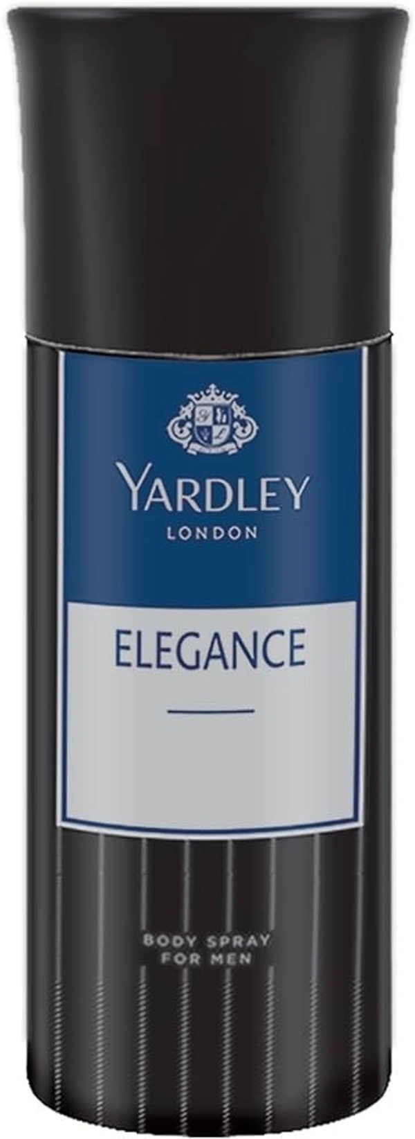 Yardley London Elegance Body Spray For Men, 150ml