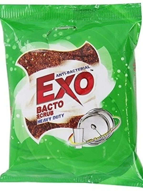Exo Dishwash Scrubber Bacto Scrub Heavy Duty, 1 pcs