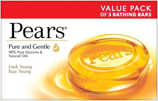 Pears Soap Pure & Gentle 125g (Pack of 5)
