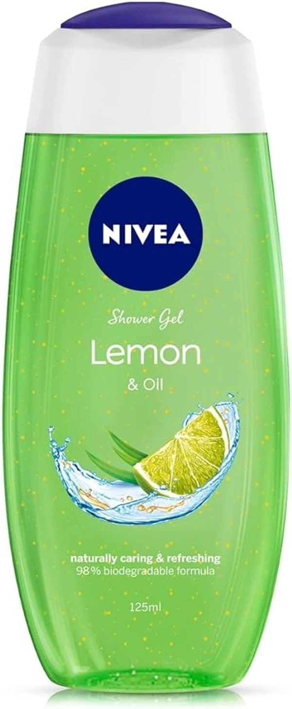 Nivea Showe Gel Lemon Oil, 125ml