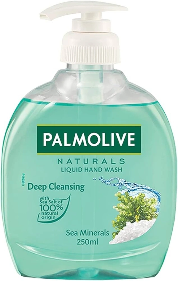 Palmolive Naturals Deep Cleansing Sea Minerals Liquid Handwash, 250ml