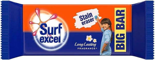 Surf Excel Detergent Bar, 250g
