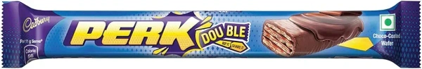 Cadbury Perk Double Chocolate Coated Wafer, 15g