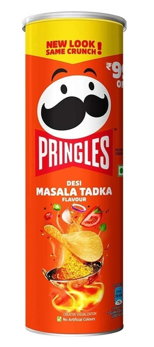Pringles Desi Masala Tadka, 107g