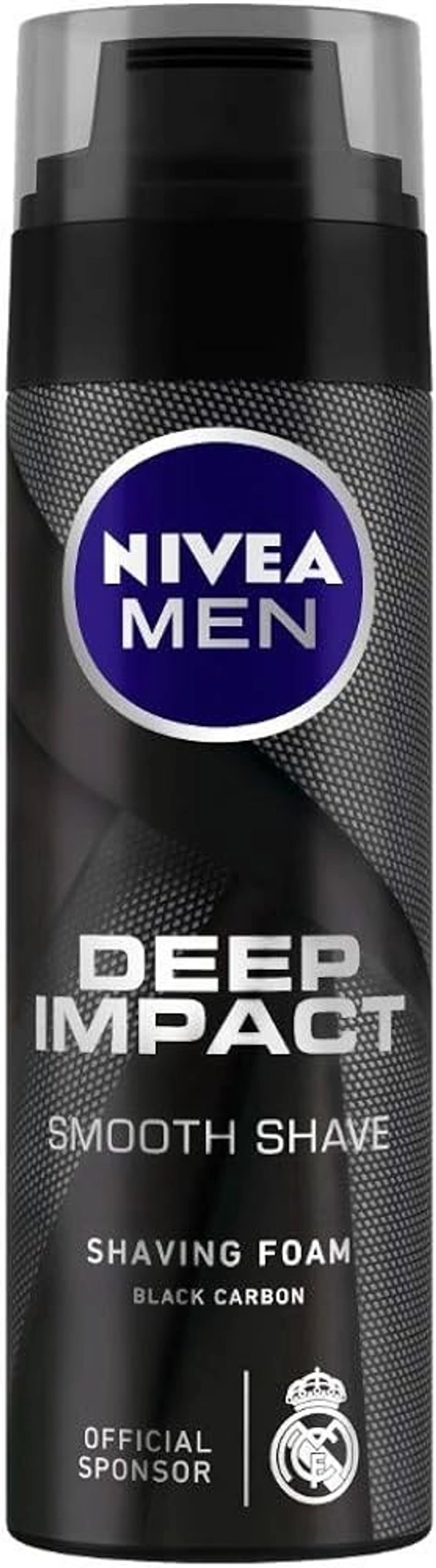 Nivea Men Deep Impact Smooth Shave Shaving Form, 200ml