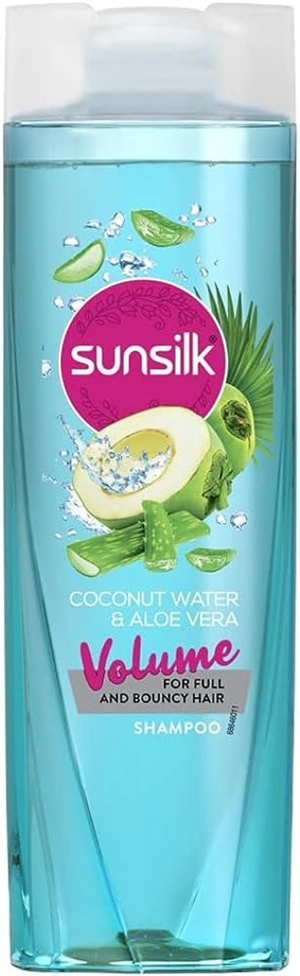 Sunsilk Coconut Waterand Aloe Vera Volume Hair Shampoo, 370ml