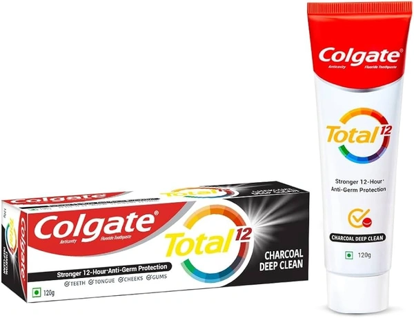 Colgate Toothpaste Total Charcoal, 120g