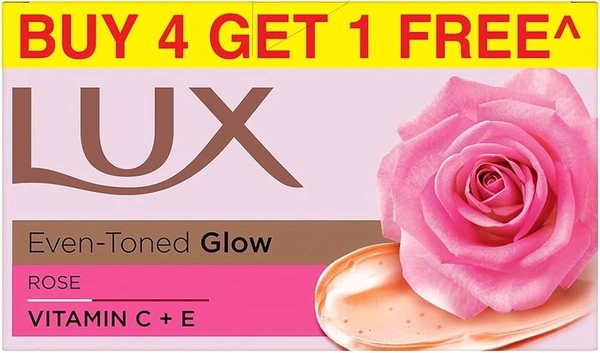 Lux Soft Touch Soap (Buy 4 get 1 Free), 500g