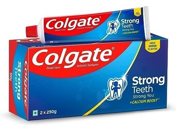 Colgate Toothpaste Strong Teeth With Amino Shakti, 500g