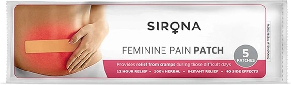 Sirona Feminine Pain Relief Patches