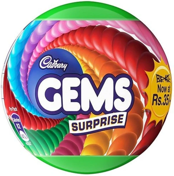 Cadbury Gems Surprise Ball, 17.8g