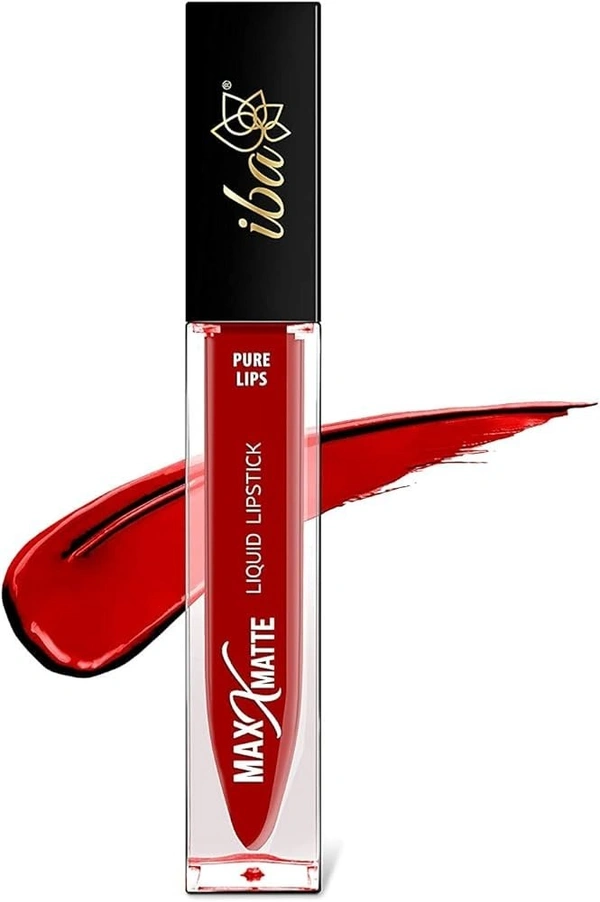 Iba Maxx Matte Liquid Lipstick Passion Red, 6.8ml