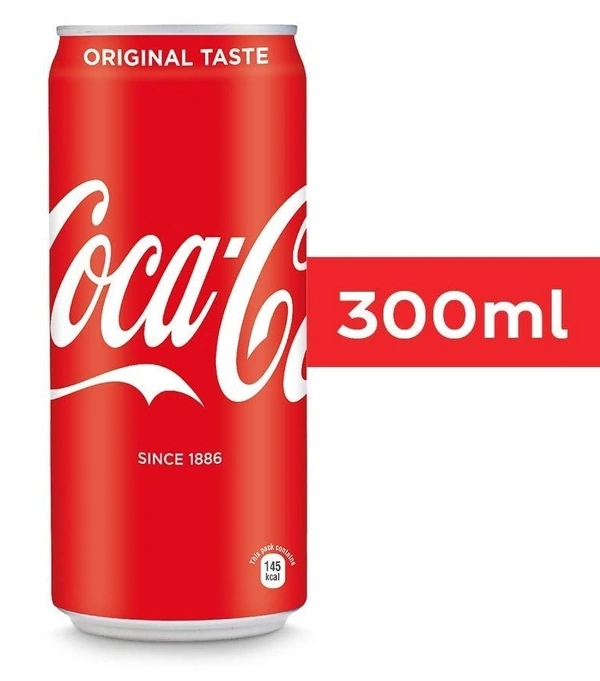 Coca - Cola Original Soft Drink Can 300ml