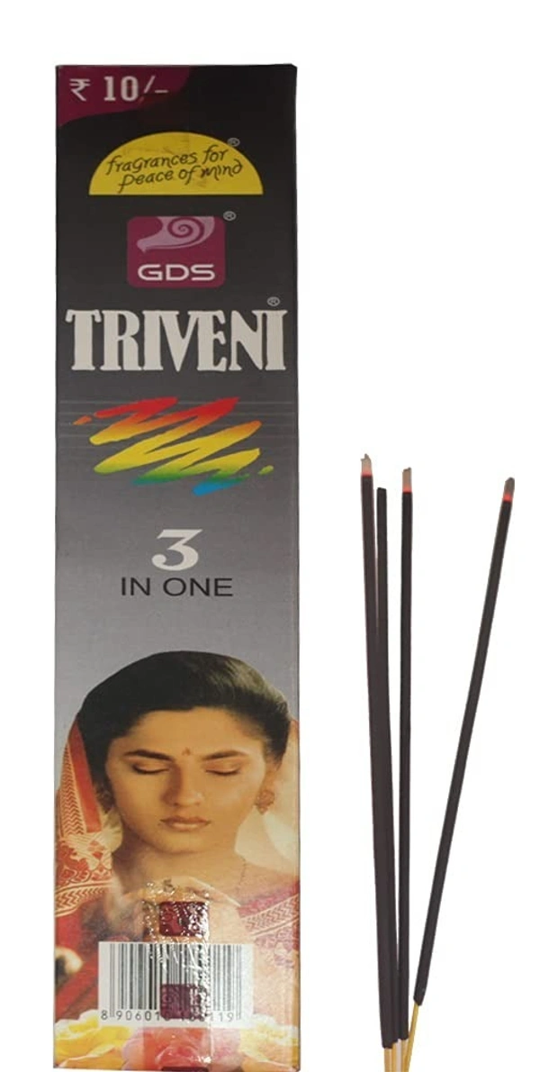 Thriveni 3 In One Incense Sticks, 45g