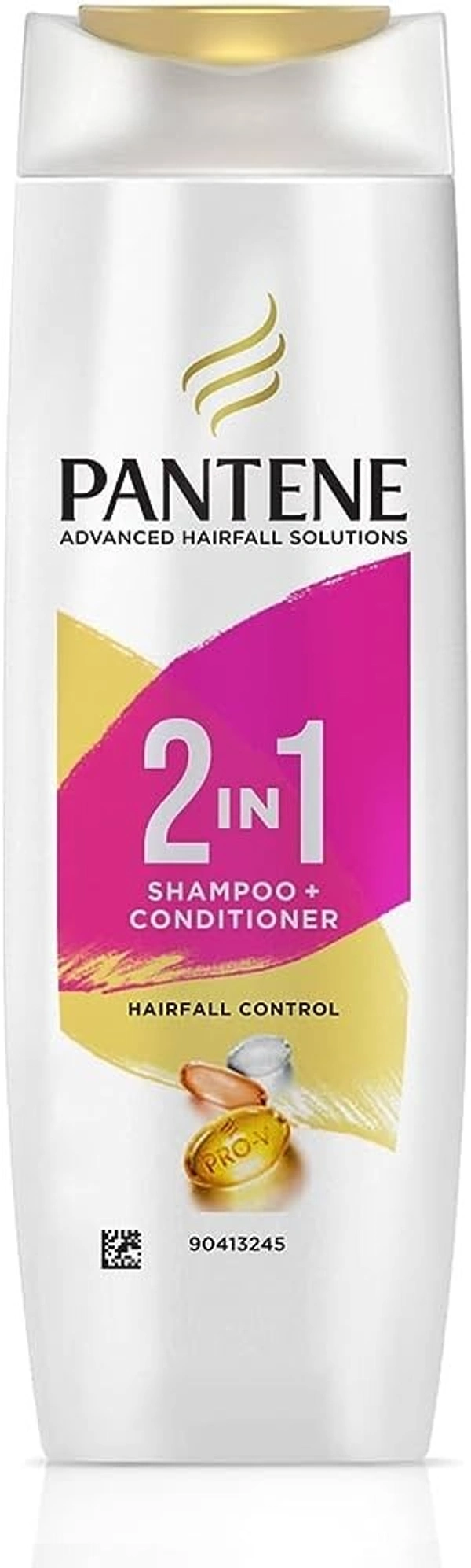 Pantene Pro - V Shmapoo + Conditioner 2 In 1 Hairfall Control, 180ml