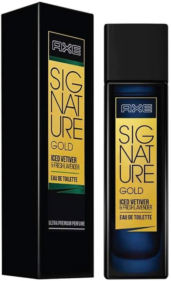 AXE Signature Gold Iced Vetiver / Fresh Lavender Perfume, 80ml
