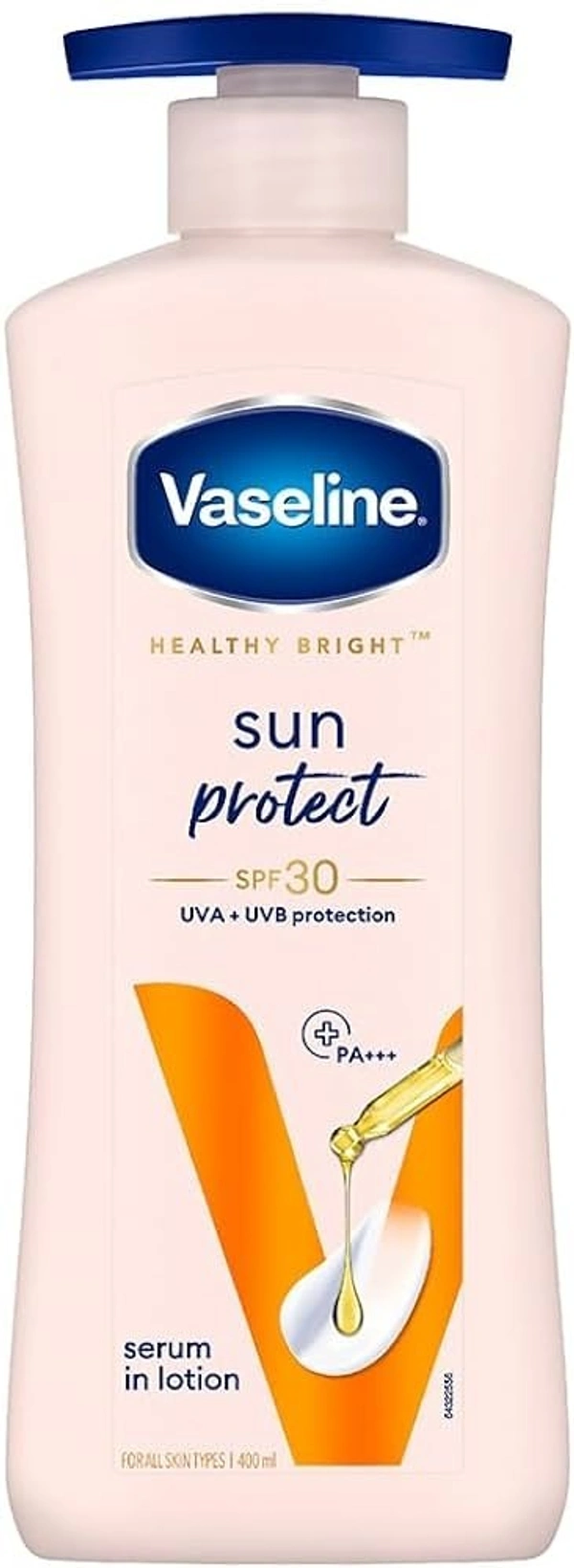 Vaseline Sun + Pollution Protection SPF 30 Body Lotion Supreme, 400ml