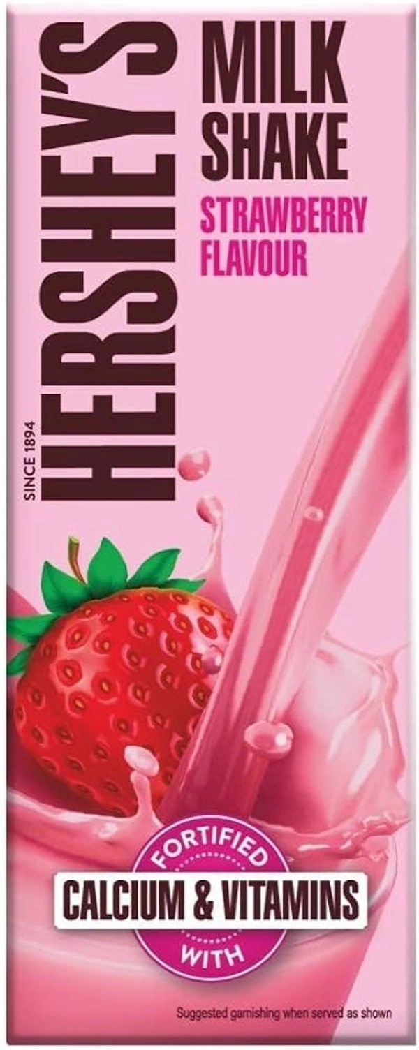 Hersheys Milk Shake Strawberry, 200ml
