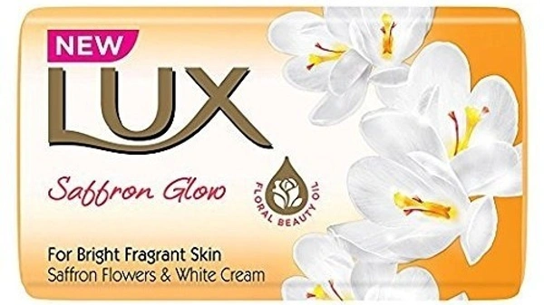 Lux Saffron Glow Bathing Soap, 150g
