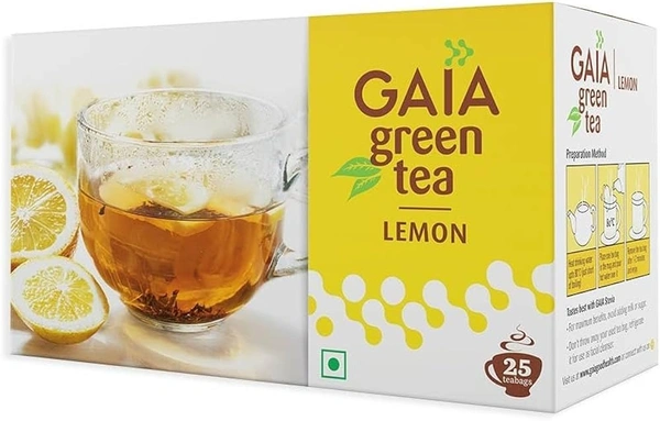 Gaia Green Tea Lemon 50g