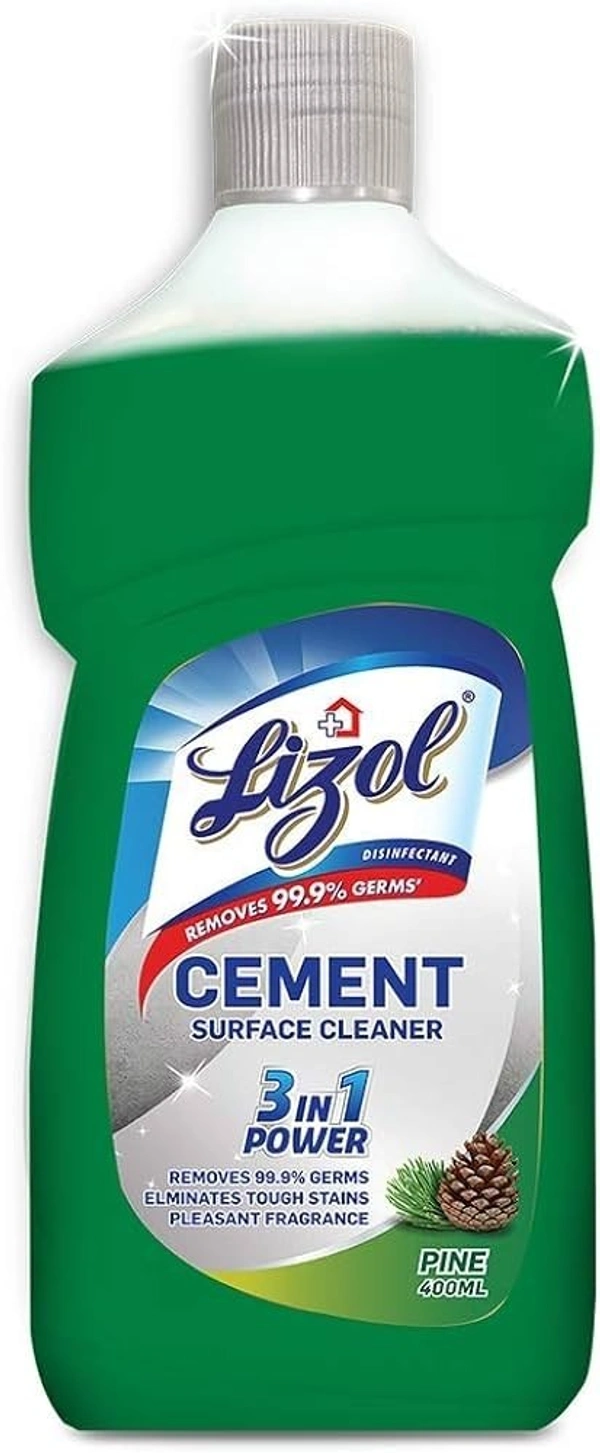 Lizol Cement Surface Cleaner Pine, 400ml
