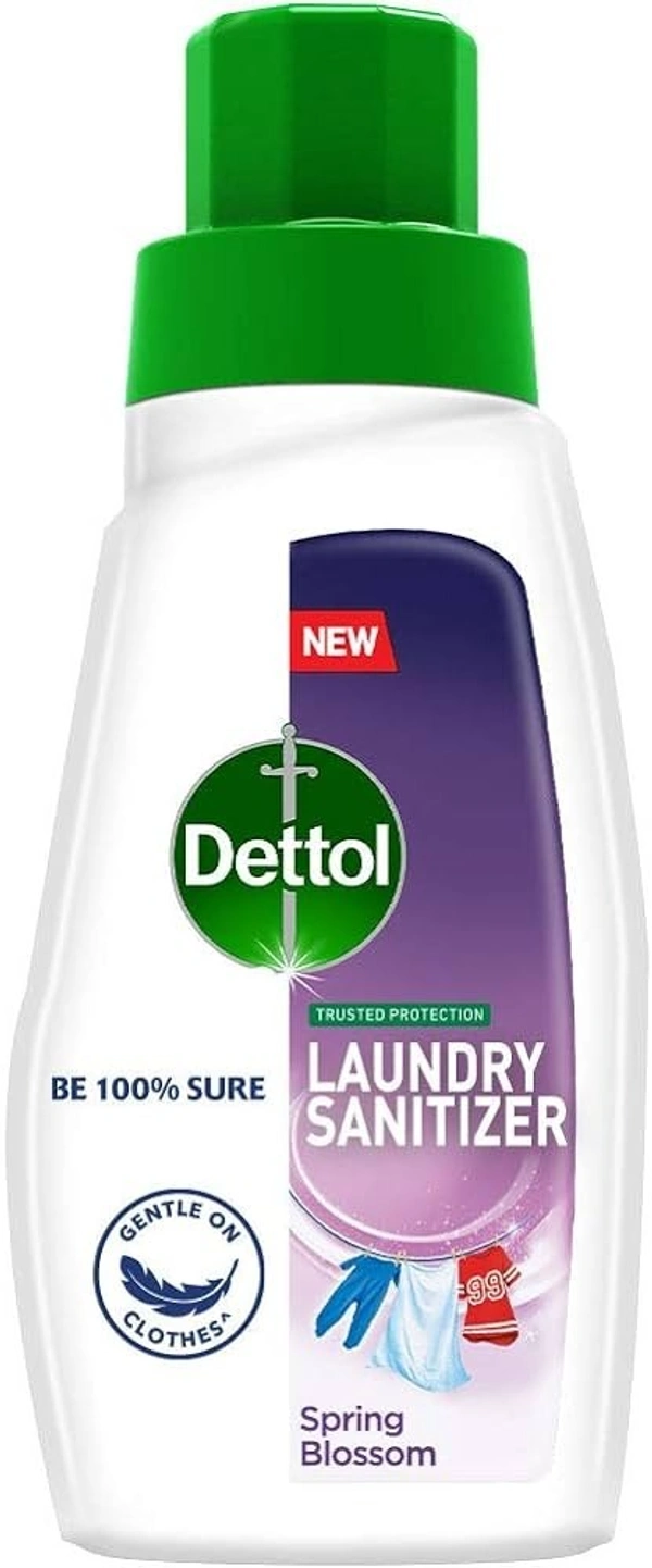 Dettol After Detergent Wash Liquid Laundry Sanitizer Spring Blossom, 180ml